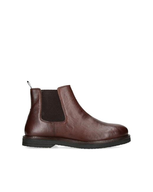 KG by Kurt Geiger Brown Leather Dylan Boots Leather for men