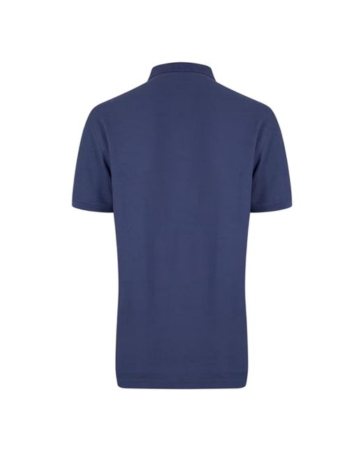 Original Penguin Blue Embroidered Logo Polo Shirt for men