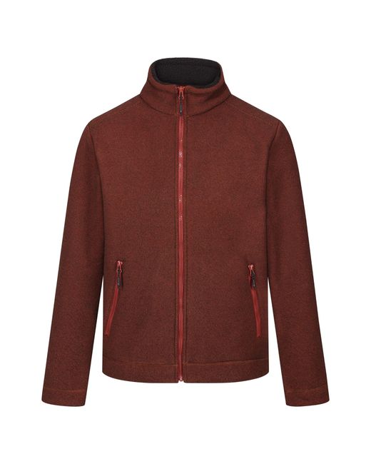 Regatta Red Garrian Ii Full Zip Fleece Jacket (Burnt Henna) for men