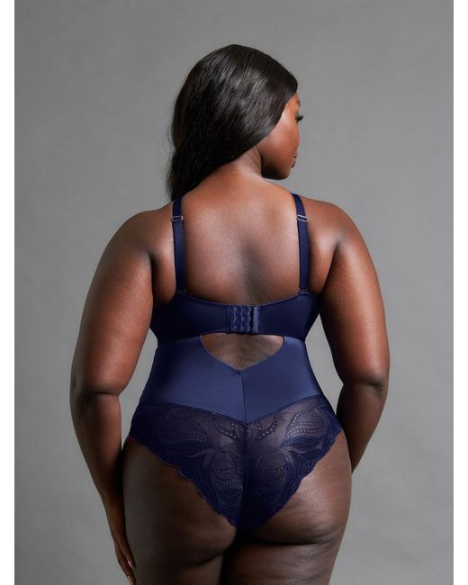 Curvy Kate Blue Indulgence Bodysuit