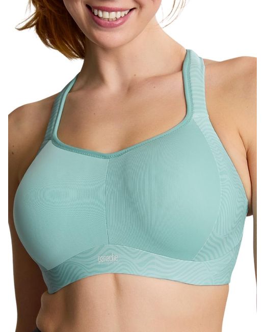 Panache Blue Power Wired Sports Bra
