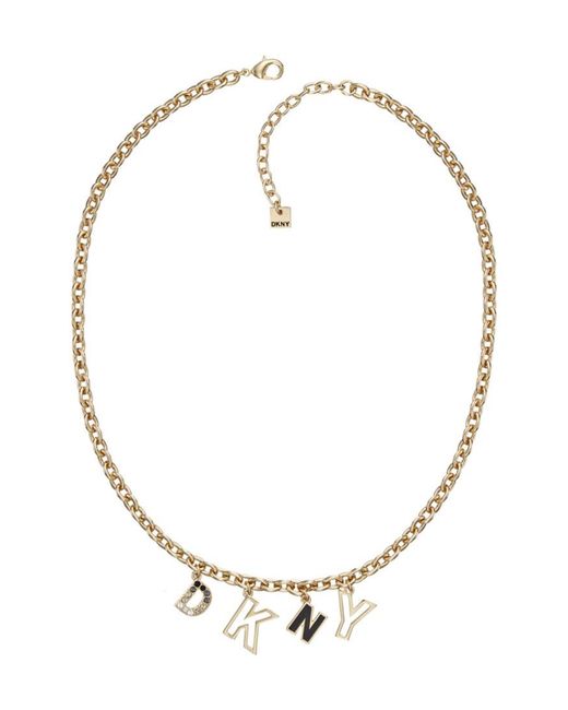 DKNY White 5520044 Ladies Necklace