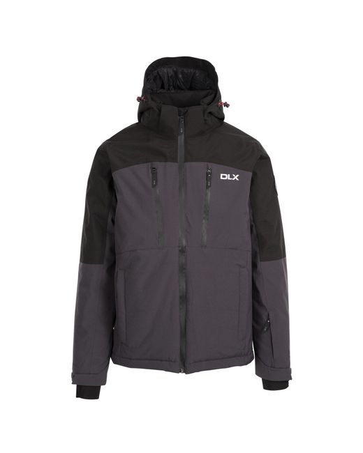 DLX Black Nixon Ski Jacket (Dark) for men
