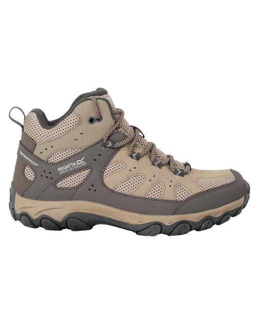Regatta Gray Ladies Edgepoint Iv Mid Cut Walking Boots