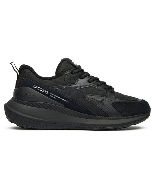 Lacoste Black L003 Evo Trainers
