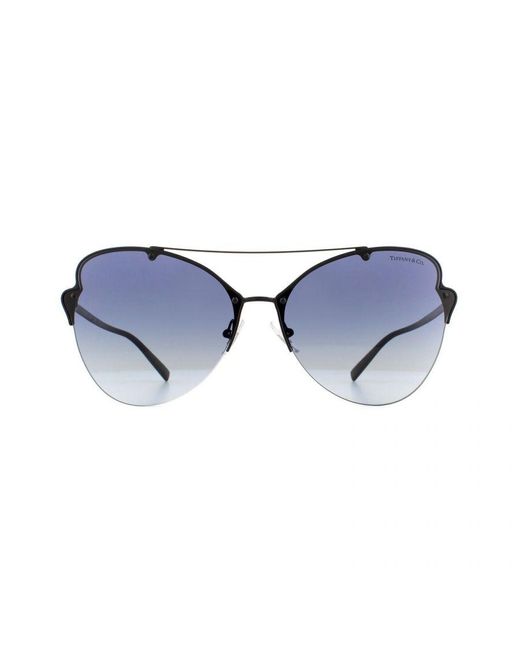 Tiffany & Co Blue Sunglasses 3063 60074L Gradient Metal