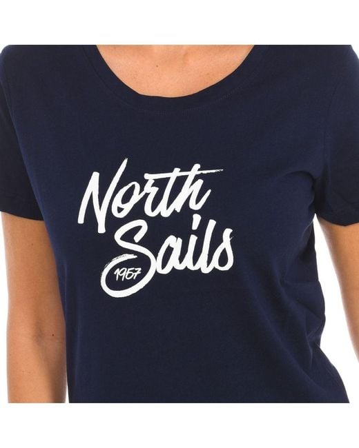 North Sails Blue Short Sleeve T-Shirt 9024300