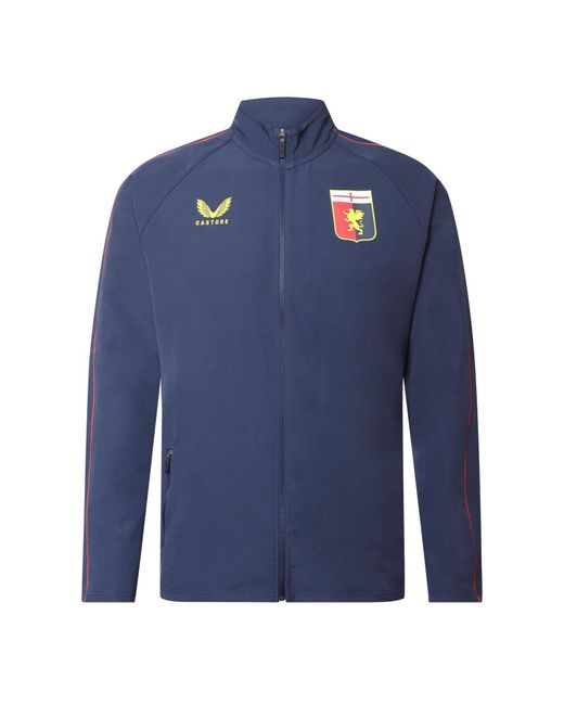 Castore Blue Genaanthmjacket for men
