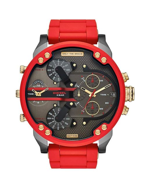 DIESEL Red Dz7430 Watch for men