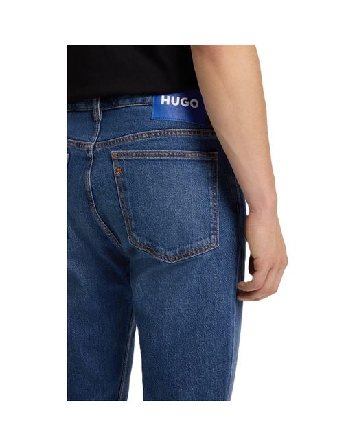 HUGO Blue Ash 10259241 05 Slim Fit Jeans for men