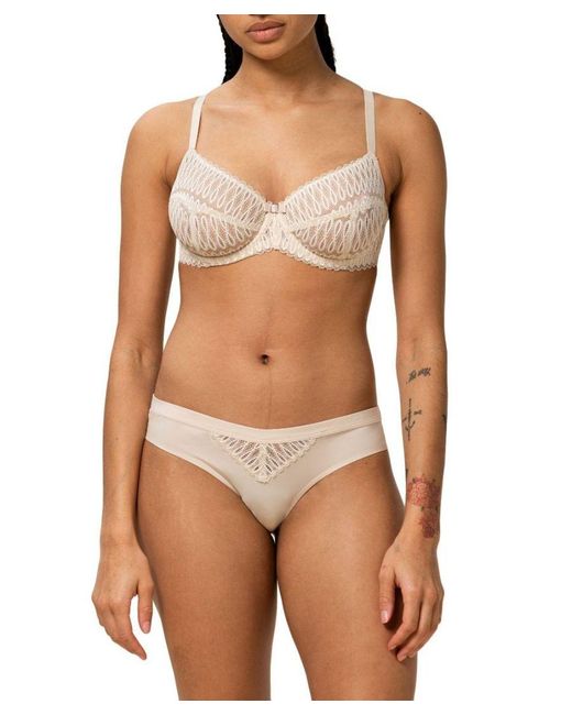 Triumph Brown Aura Spotlight Bra
