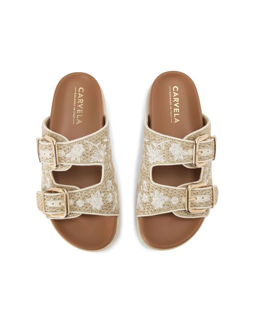 Carvela Kurt Geiger Natural Selena Sandals
