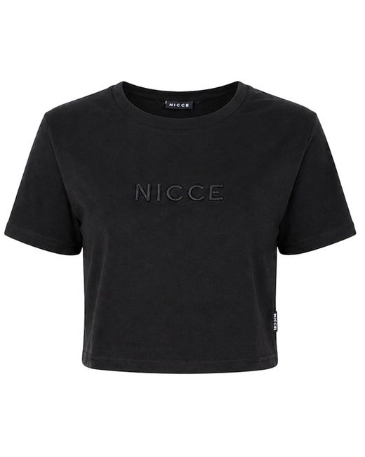 Nicce London Black Ersa Crop Top