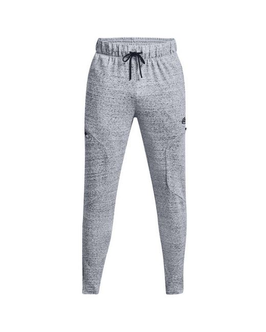 Under Armour Blue Curry Track Pants Cotton for men