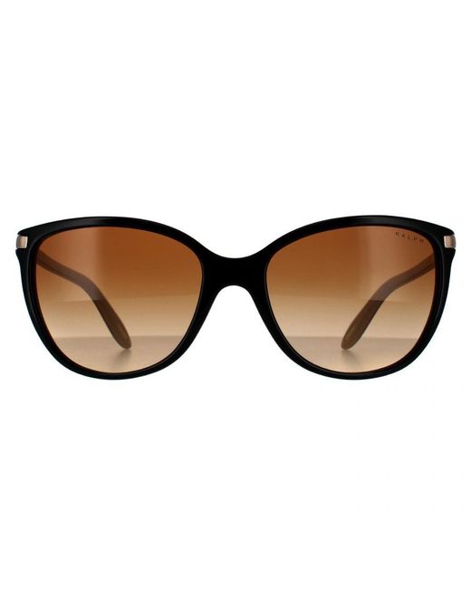 Ralph Lauren Brown By Cat Eye Shiny On Nude Gradient Sunglasses