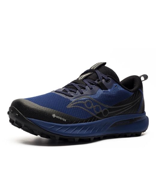 Saucony Blue Peregrine 15 Gtx Trail Running Shoes for men