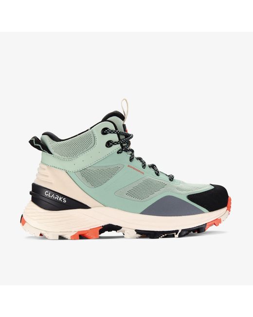 Clarks Green Laila Hi Wp Aqua Combi Boots