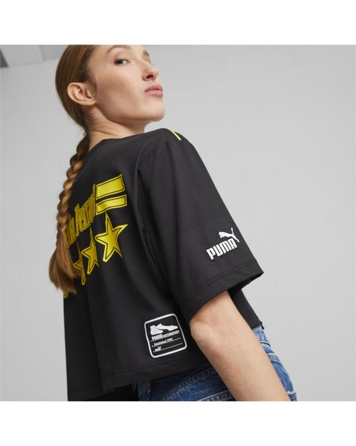 PUMA Black X Scuderia Ferrari X June Ambrose Motorsport T-Shirt