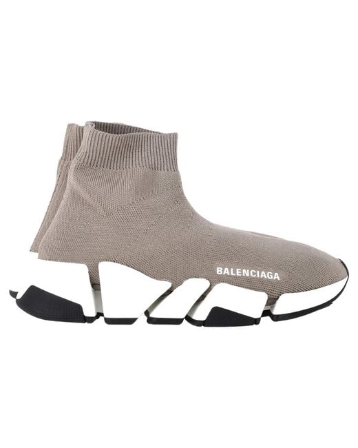 Balenciaga Gray Speed 2.0 Sneakers