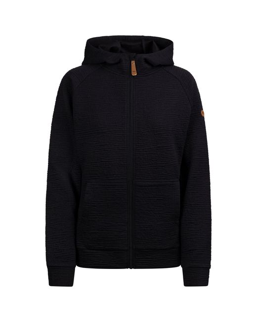 Trespass Black Ladies Lillie Full Zip Hoodie