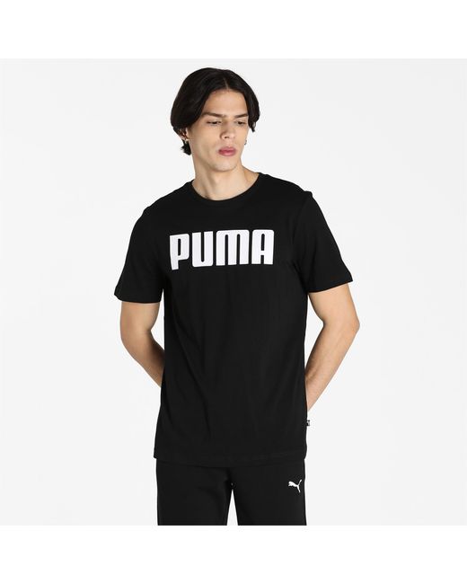 PUMA Black Essentials Tee T-Shirt for men