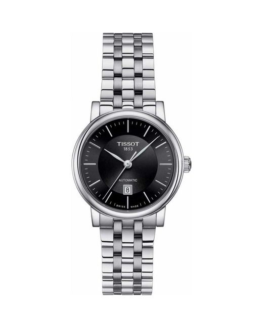 Tissot Carson Dames Horloge Zilverkleurig T1222071105100 in het Metallic