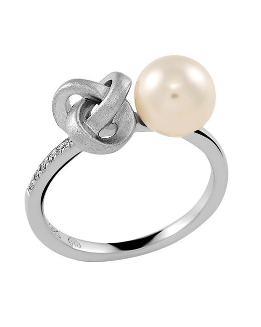 Orphelia White 'Clara' 925 Sterling Ring