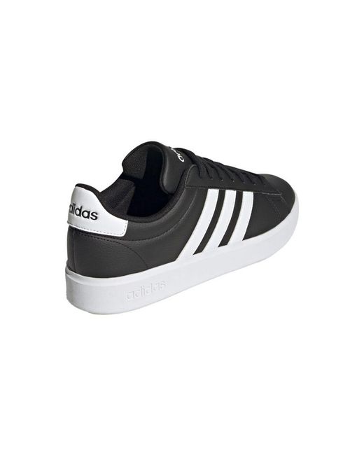 Adidas Originals Adidas Originele Grand Court 2.0 Sneakers in het Black voor heren