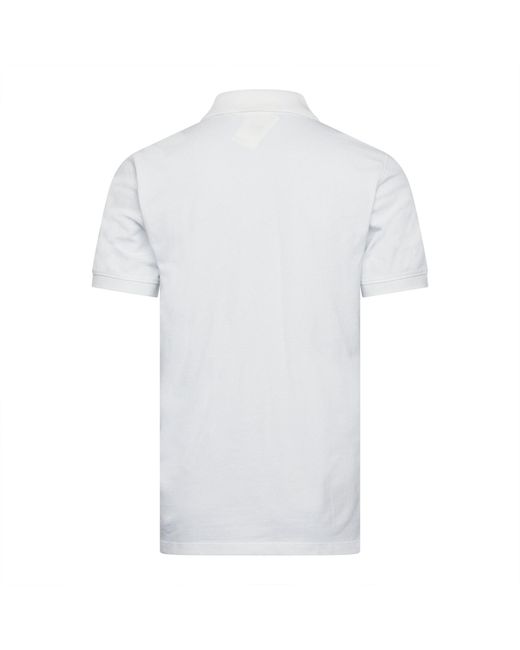 Levi's White Levi's Slim Housemark Polo Bright Whi for men