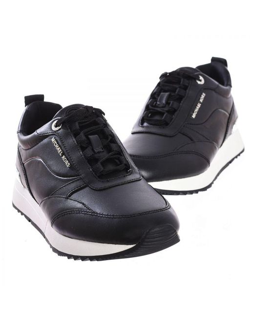 Michael Kors Black Allie Stride S2Alfs1L Sneaker