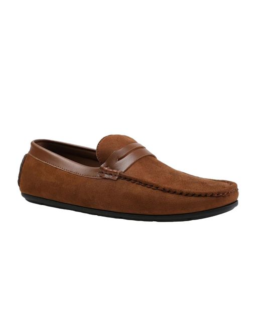 Where's That From Alfie Suède Espadrilles (kameel) in het Brown voor heren