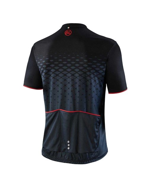 Bicycle Line Black Rayon Cycling Jersey for men