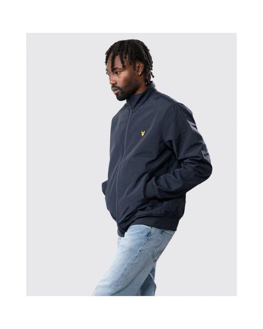 Lyle and scott on sale microfleece lined jacket navy