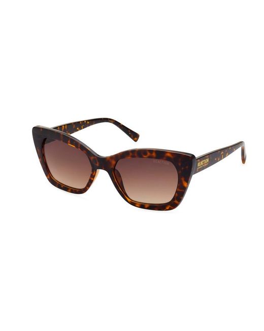 Kenneth Cole Brown Cateye Tortoise Sunglasses