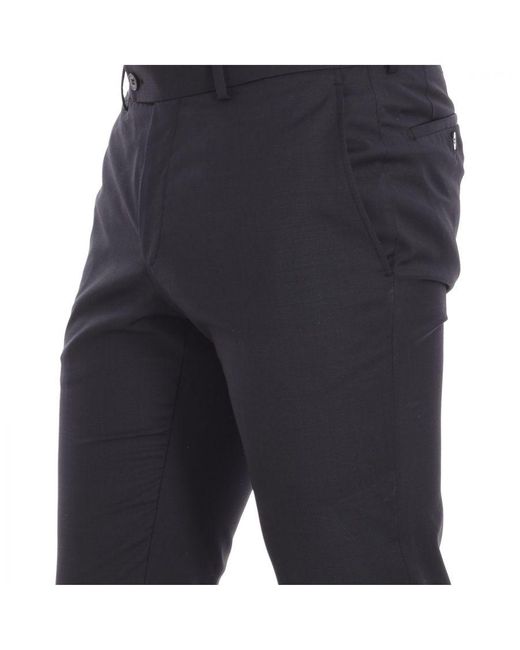 Daniel Hechter Black Long Pants 100101-40350 for men