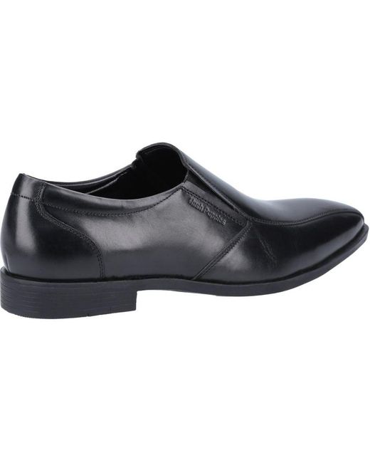 Hush Puppies Black Ellis Memory Foam Shoes for men