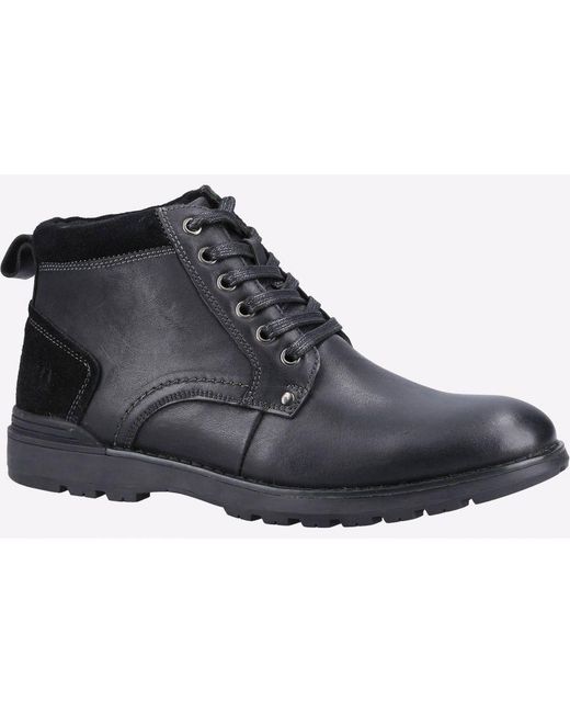 Hush Puppies Black Dean Memory Foam Boot for men