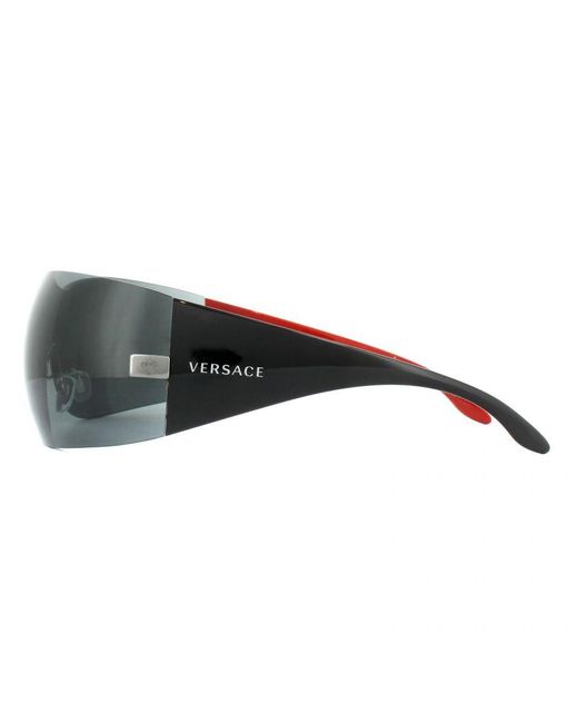 Versace Gray Sunglasses Ve2054 100187 Gunmetal for men