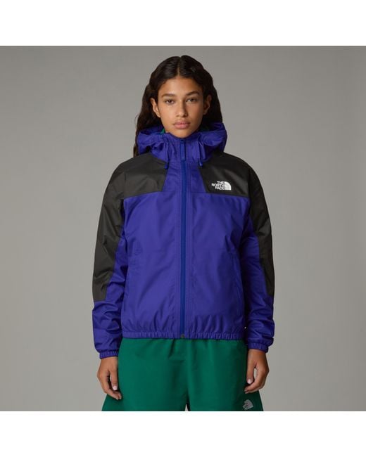 The North Face Blue Lfs Shell Hooded Jacket