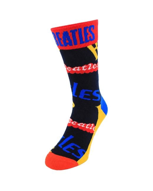 Happy Socks Blue 1-Pack Beatles for men