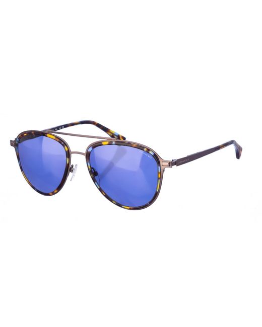 Armand Basi Blue Ab12313 Oval Shape Sunglasses