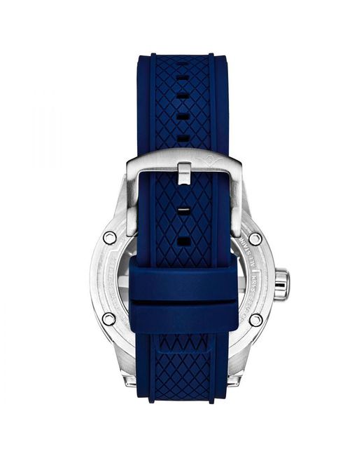 Stuhrling Blue Grandiose 4034 Automatic 50Mm Skeleton for men