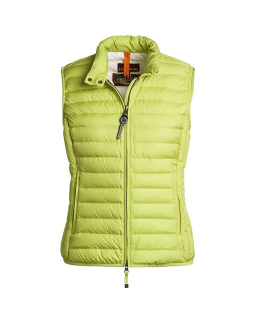 Parajumpers Dodie Limoengroen Giletjack in het Green