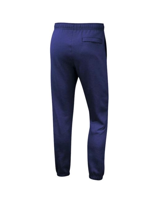 Nike Blue Sportswear Essential Fleece Jogger Sweat Pants Cotton