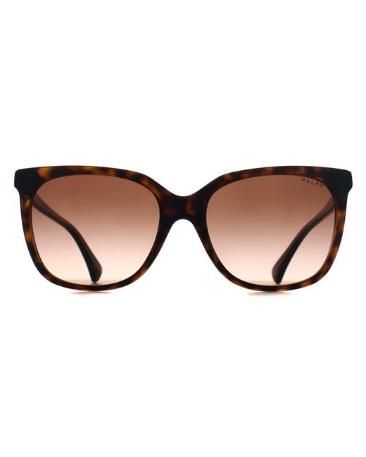 Ralph Lauren Brown Ralph By Lauren Square Dark Havana On Transparent Gradient Ra5343U