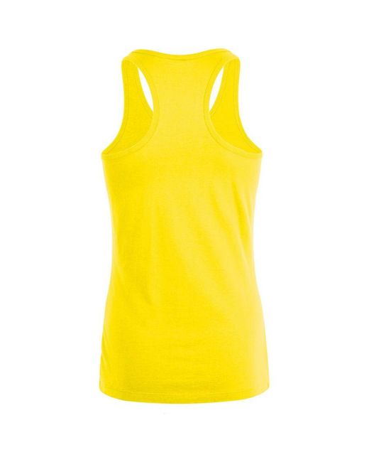 Sol's Yellow Ladies Justin Sleeveless Vest (Lemon)