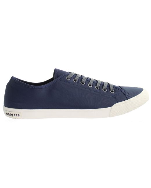 Seavees Blue Army Issue Low Standard Marine Shoes for men