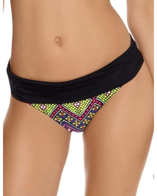 Freya Black 3141 Byzantine Fold Bikini Brief