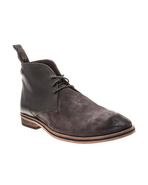 Superdry Brown Trenton Sleek Chukka Boots for men