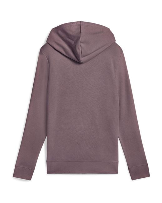 PUMA Purple No. 1 Logo Tech Fleece Overhead Hoodie